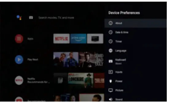 SMART TECH LE 55Z1 6886 55 Inch Android TV for Google Assistant 6886 - figure 17