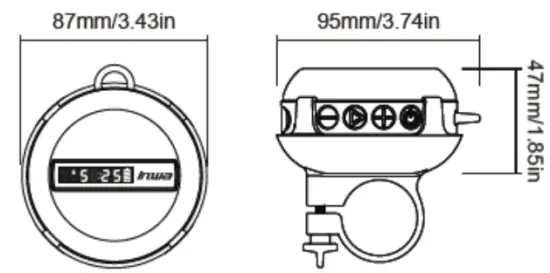 inwa MZ 368 Riding Speed Display Speaker - fig