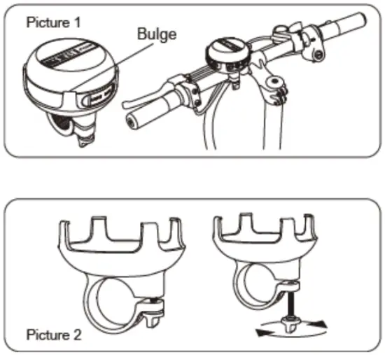 inwa MZ 368 Riding Speed Display Speaker - light 2
