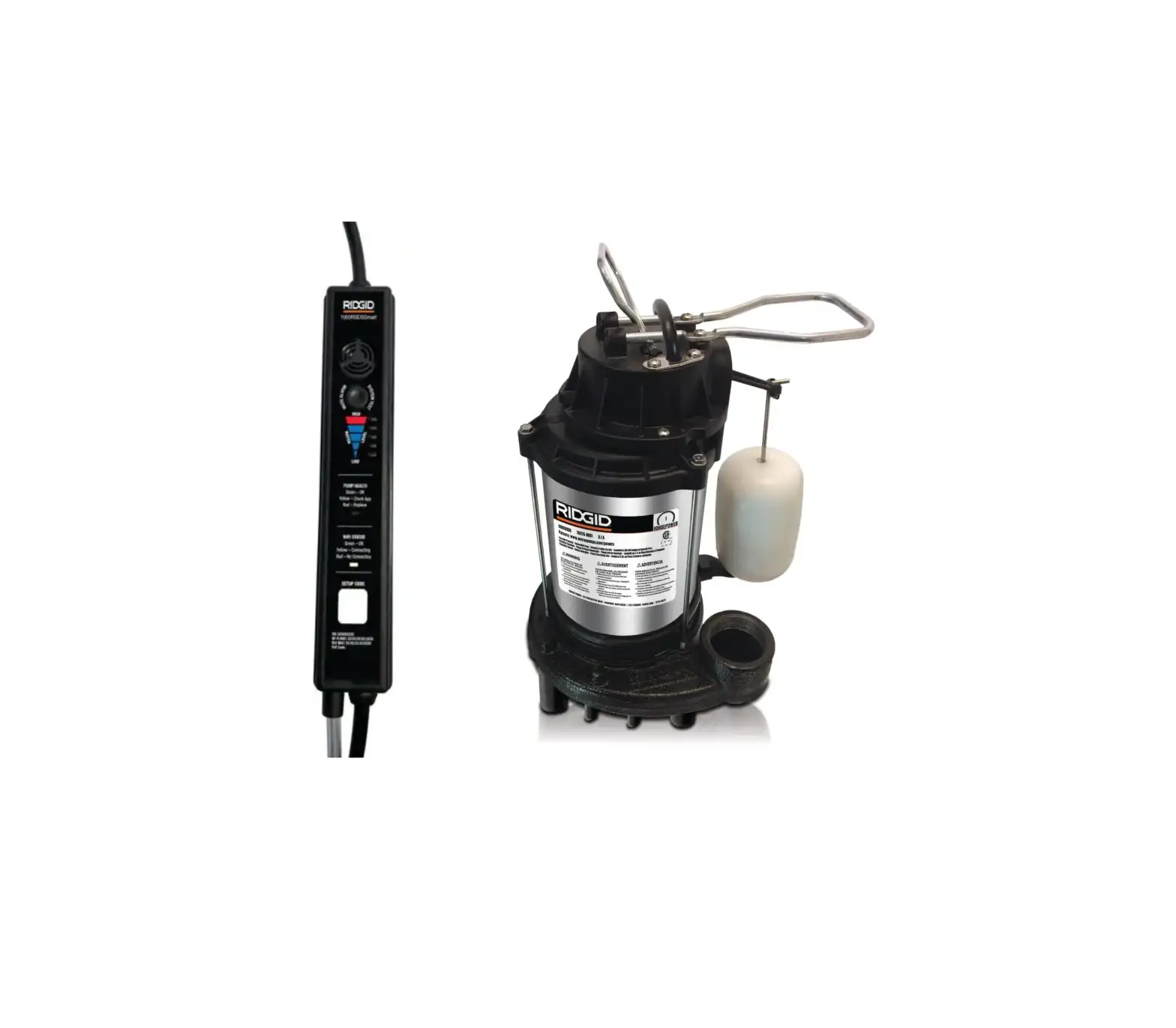 Ridgid 1000rsds Smart Submersible Sump Pump Instruction Manual Ridgid 1000rsds Smart Submersible Sump Pump Instruction Manual