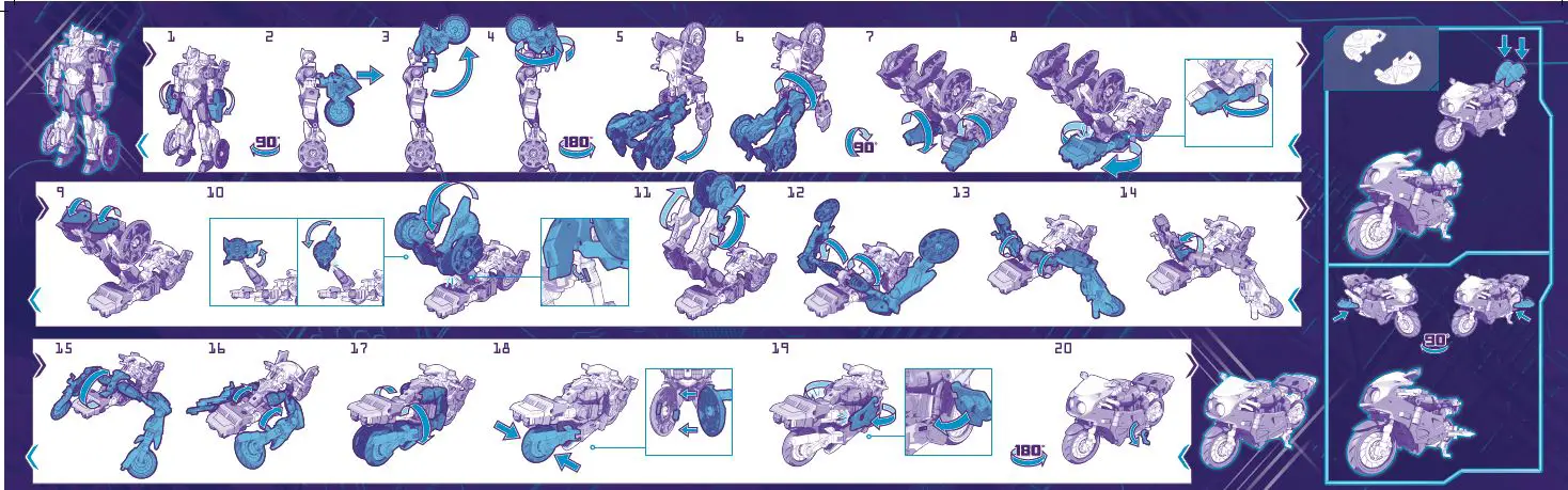 Hasbro F3028 Transformer Prime Universe Arcee fig-2