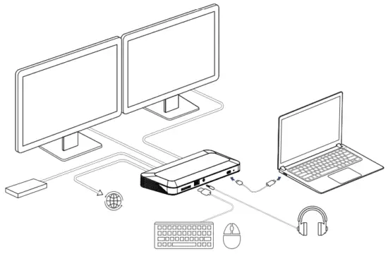 ACCELL K160B 002G Thunderbolt 4 Docking Station - Other Devices
