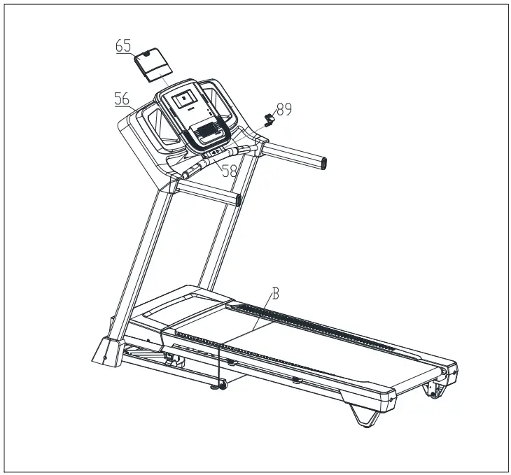 Sunny SF T7955 Evo Fit Incline Treadmill with Bluetooth and Dual Device Holders - fig 10