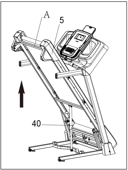 Sunny SF T7955 Evo Fit Incline Treadmill with Bluetooth and Dual Device Holders - fig5