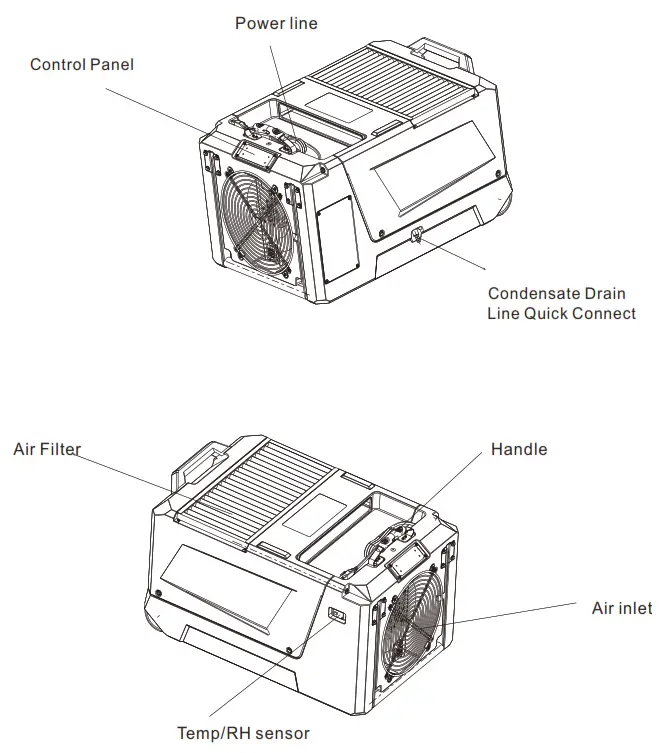 ALORAIR SLGR 1600X Dehumidifier - fig