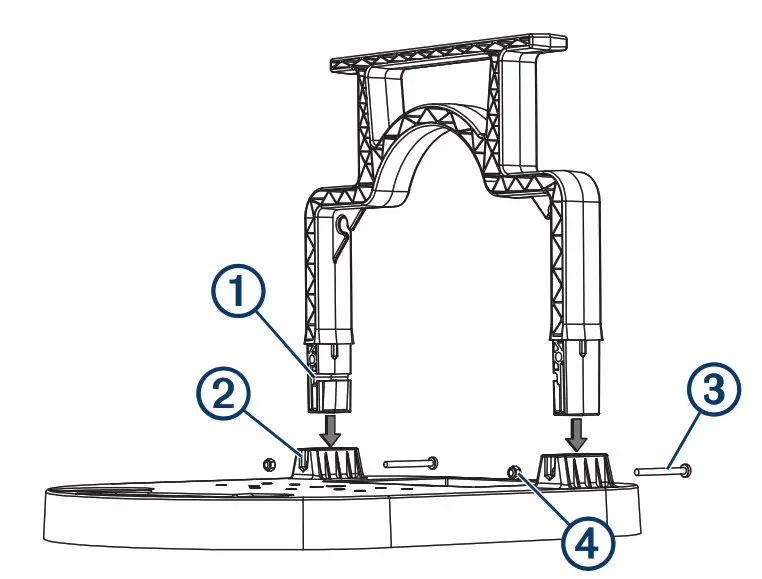 GARMIN Portable Ice Fishing Kit Portable Mount