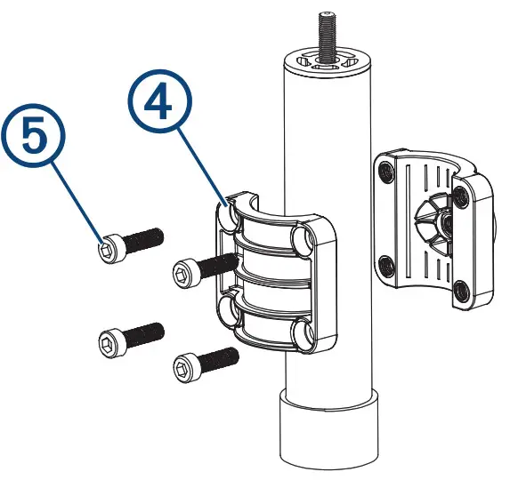 GARMIN Portable Ice Fishing Kit head screws