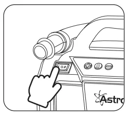 AstroAI JYP160 Tyre Inflator Air Compressor Portable - power baton11