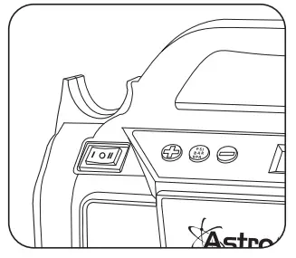 AstroAI JYP160 Tyre Inflator Air Compressor Portable - power baton5