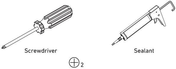 artika OUT LOC MB Lorian LED Wall Light - step installation 2