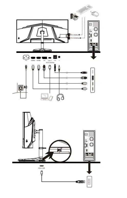 GM34-CWQ ARGB Cooler Master 34 Inch Gaming Monitor - fig 6