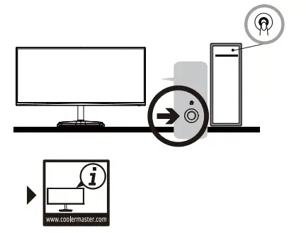 GM34-CWQ ARGB Cooler Master 34 Inch Gaming Monitor - fig 7