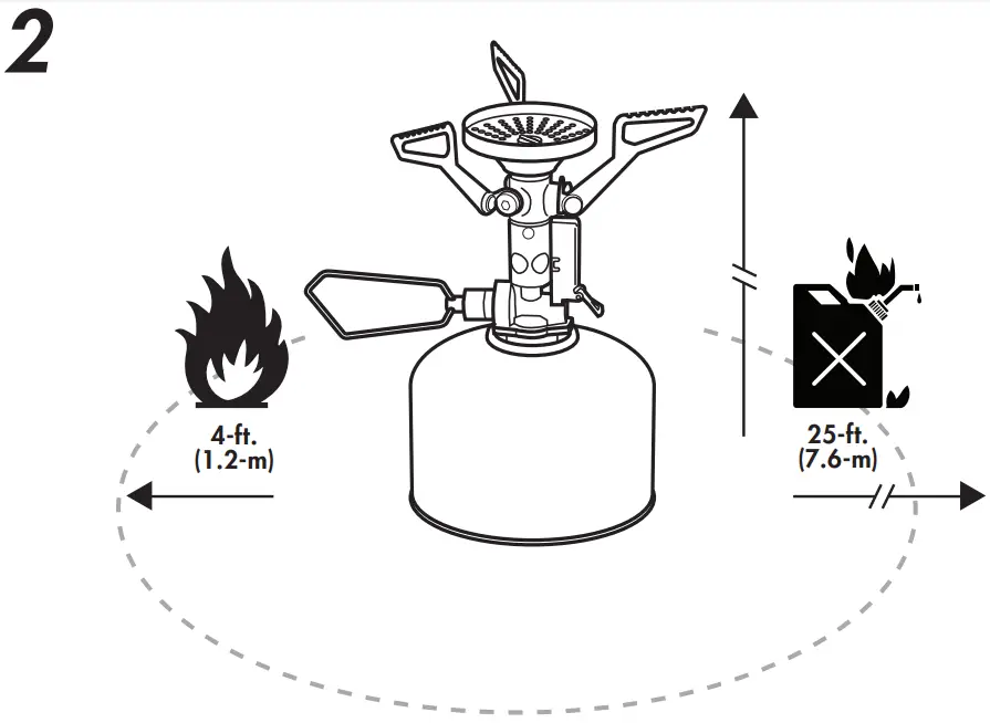 MOUNTAIN SAFETY RESEARCH POCKETROCKET Deluxe Stove - fig 1
