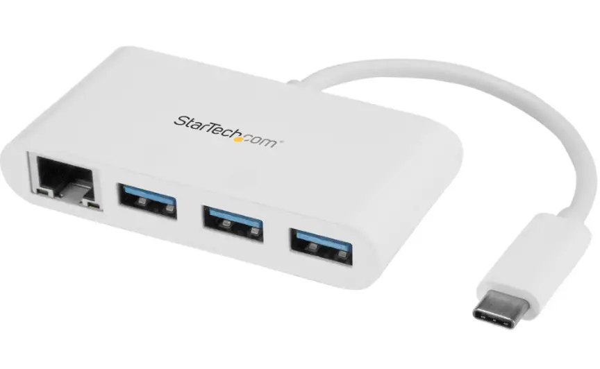 StarTech-HB30C3A1GEA-3-Port USB-3.0-Hub-with-Gigabit