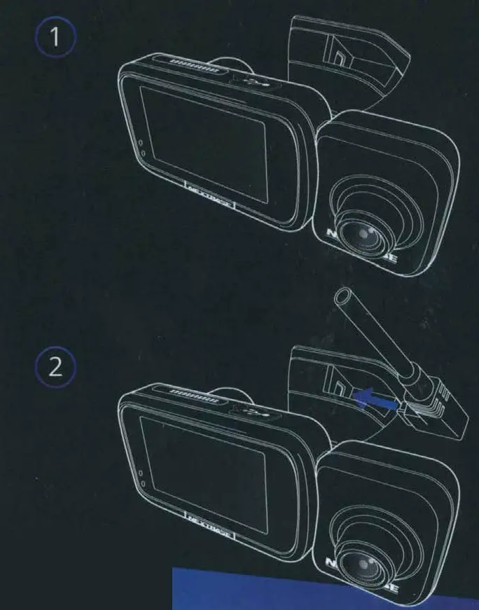 NEXTBase 414S2RFCZ Rear View Camera - fig