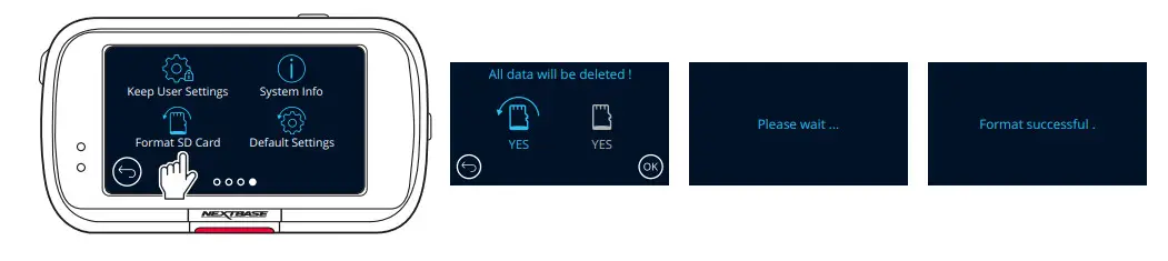 NEXTBase 414S2RFCZ Rear View Camera - instructions