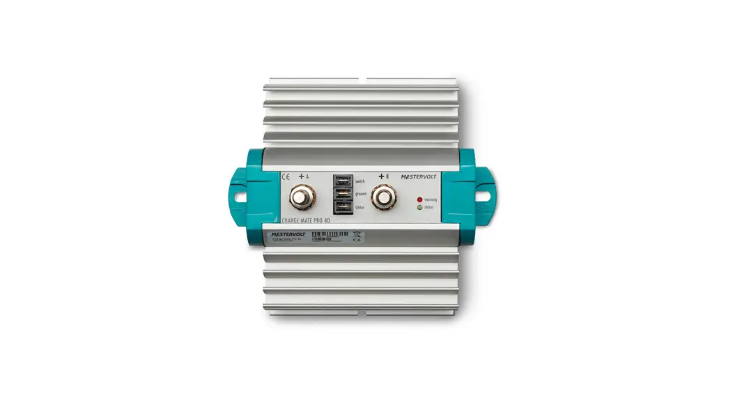 Mastervolt 40 Charge Mate Pro Electronic Charge Relay Installation Guide