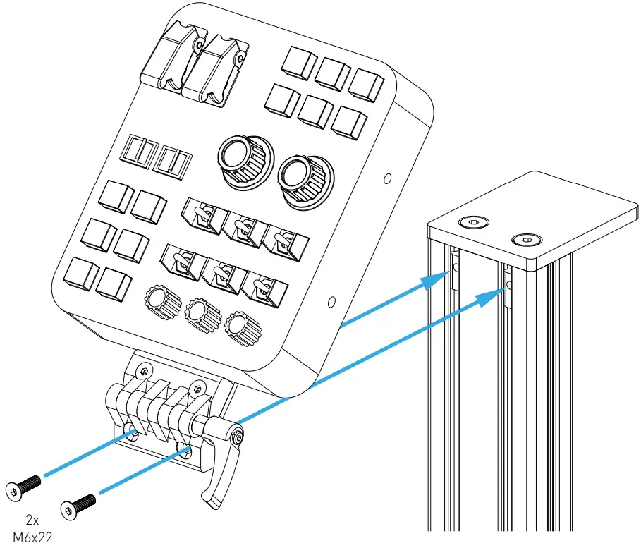 MONSTERTECH 00670001 VPC Control Panel Mount - FIG 11