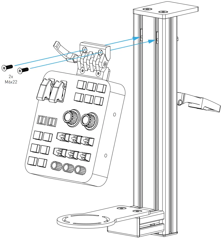 MONSTERTECH 00670001 VPC Control Panel Mount - FIG 14