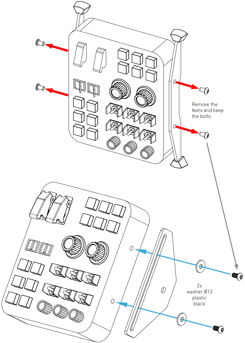 MONSTERTECH 00670001 VPC Control Panel Mount - FIG 16