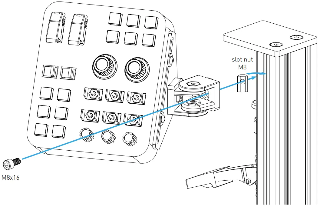 MONSTERTECH 00670001 VPC Control Panel Mount - FIG 19