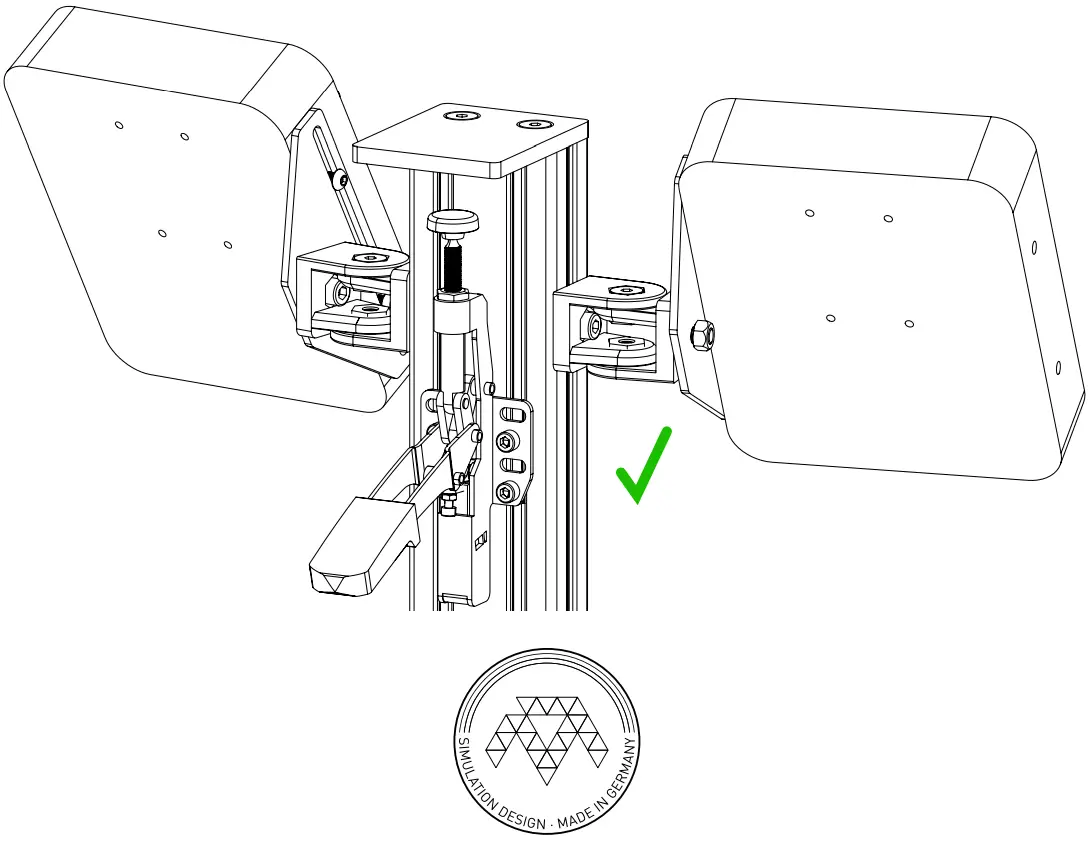 MONSTERTECH 00670001 VPC Control Panel Mount - FIG 20