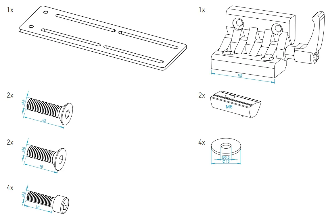 MONSTERTECH 00670001 VPC Control Panel Mount - FIG 6
