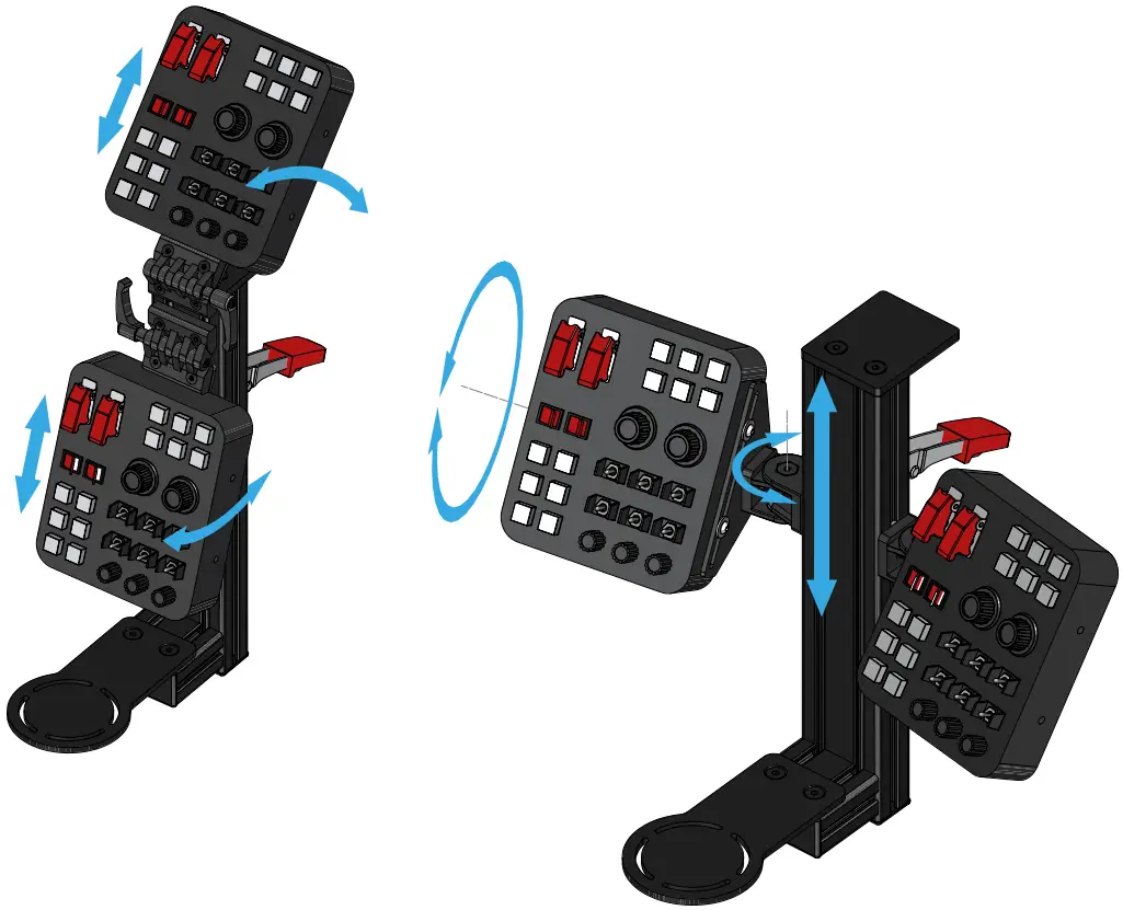 MONSTERTECH 00670001 VPC Control Panel Mount