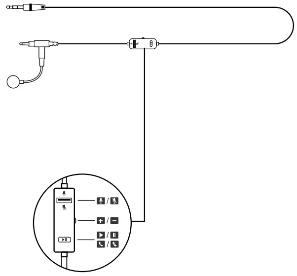 OneOdio A71M DJ Headphones - microphone