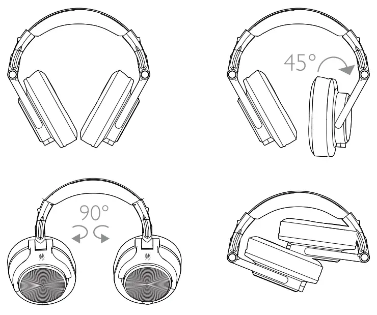 OneOdio A71M DJ Headphones - partoble