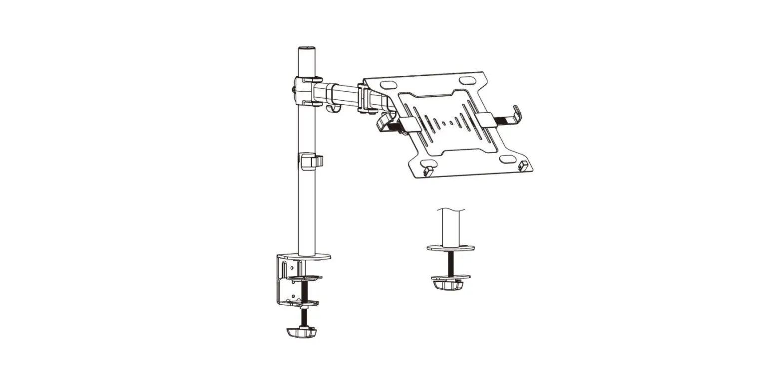 Startech Com A-laptop-desk-mount Articulating Laptop Holder User Manual Startech Com A-laptop-desk-mount Articulating Laptop Holder User Manual