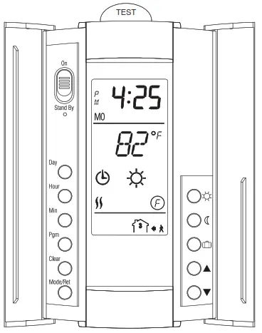 WarmlyYours TH115-AF-GA-08 SmartStat TH115 Series Thermostat - 1