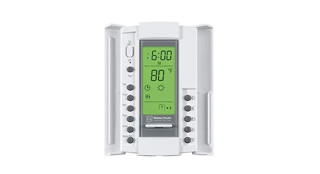 Warmlyyours Th115-af-ga-08 Smartstat Th115 Series Thermostat Instruction Manual Warmlyyours Th115-af-ga-08 Smartstat Th115 Series Thermostat Instruction Manual