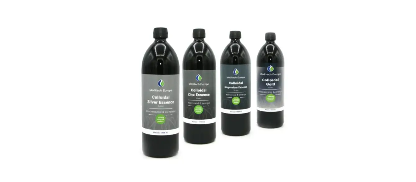 Meditech Europe 200120 500ml Colloidaal Zilver Water User Manual