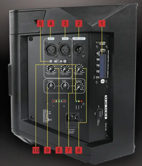 STAR VOICE SV-II Amplified Speaker - fig 1