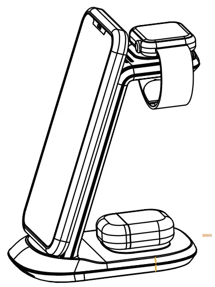 SAMSUNG H3 3-in-1 Wireless Charging Station