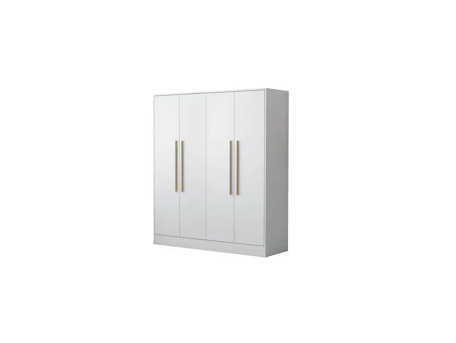 Fufu Gaga Kf250022-0123 White 6-door Big Wardrobe Armoires Instruction Manual