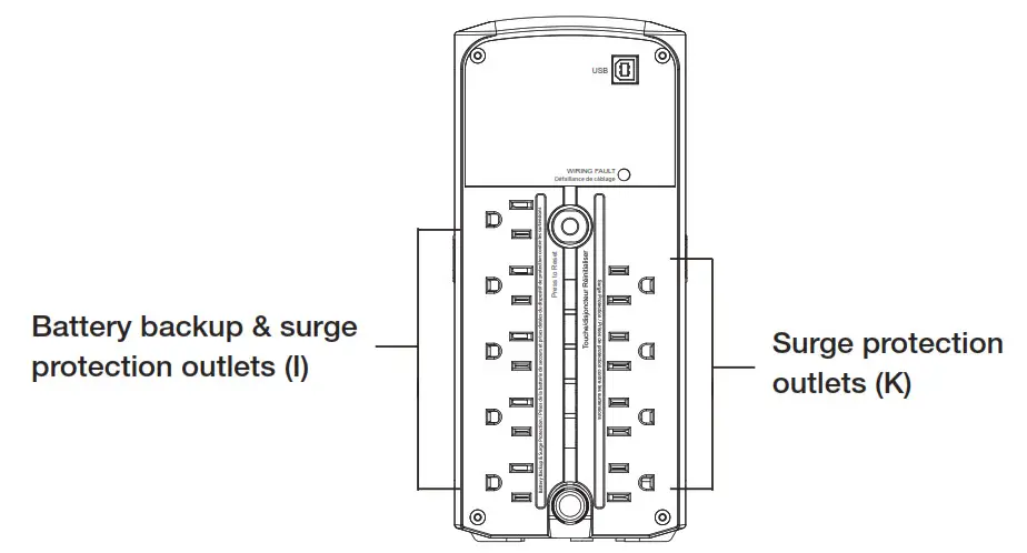 amazonbasics B07RRYB3RJ Line - Battery backup