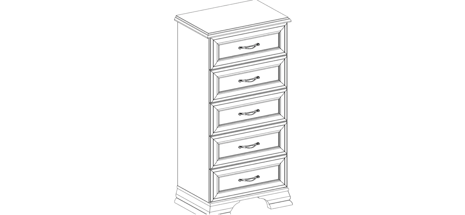 Tiffany 5s Chest Of Drawers Instruction Manual