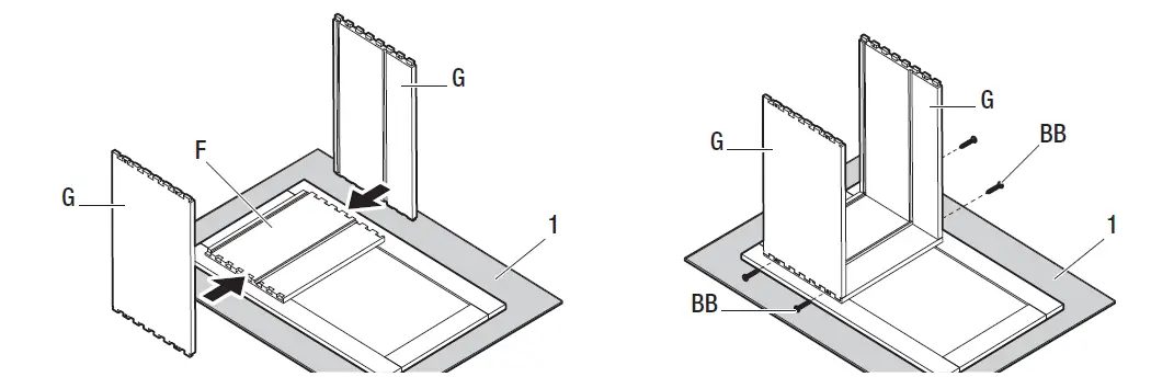 HAMPTON BAY BTR18FH Pull-Out Trash Can Base Cabinet fig 14