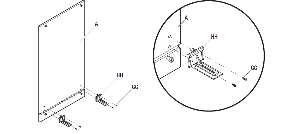 HAMPTON BAY BTR18FH Pull-Out Trash Can Base Cabinet fig 5