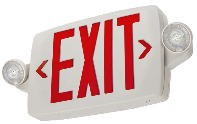 GE current IND616 LED Combo Exit Emergency Light product