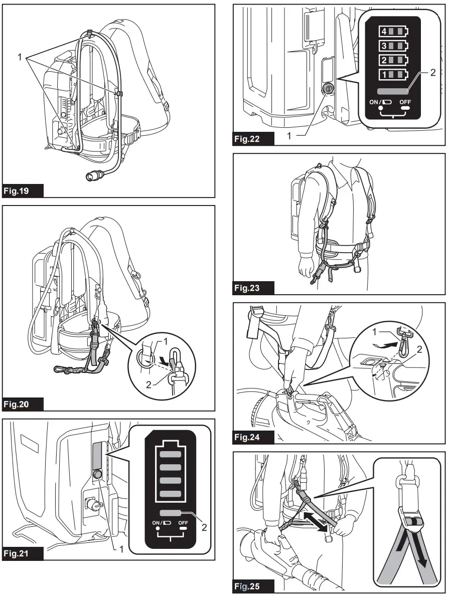 makita UB001C Battery Powered Blower - Figure 4