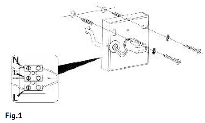 Knightsbridge PWL3 Curved Up and Down Plaster Wall Light-1