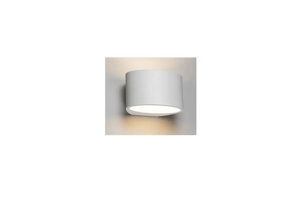 Knightsbridge Pwl3 Curved Up And Down Plaster Wall Light Instruction Manual