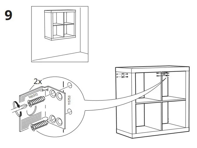 IKEA KALLAX Shelving unit - 14