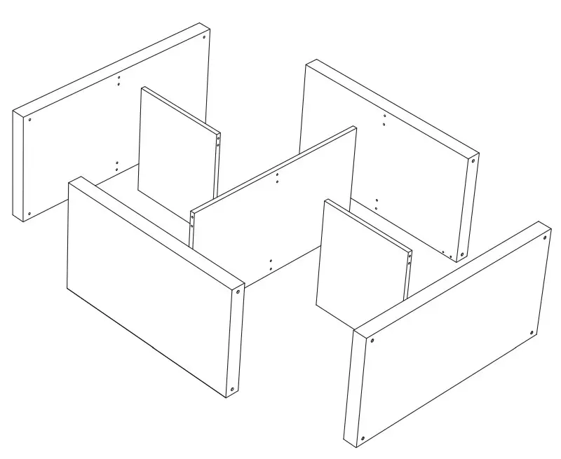 IKEA KALLAX Shelving unit - tools1