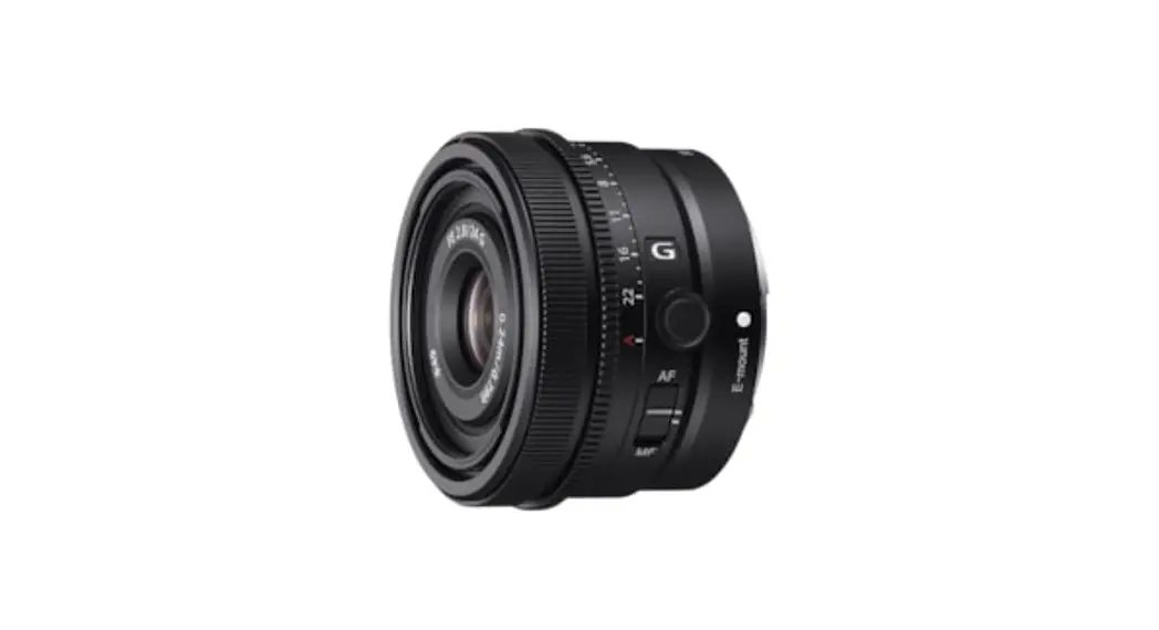Sony Sel24f28g Interchangeable Lens Objectif Interchangeable Instruction Manual