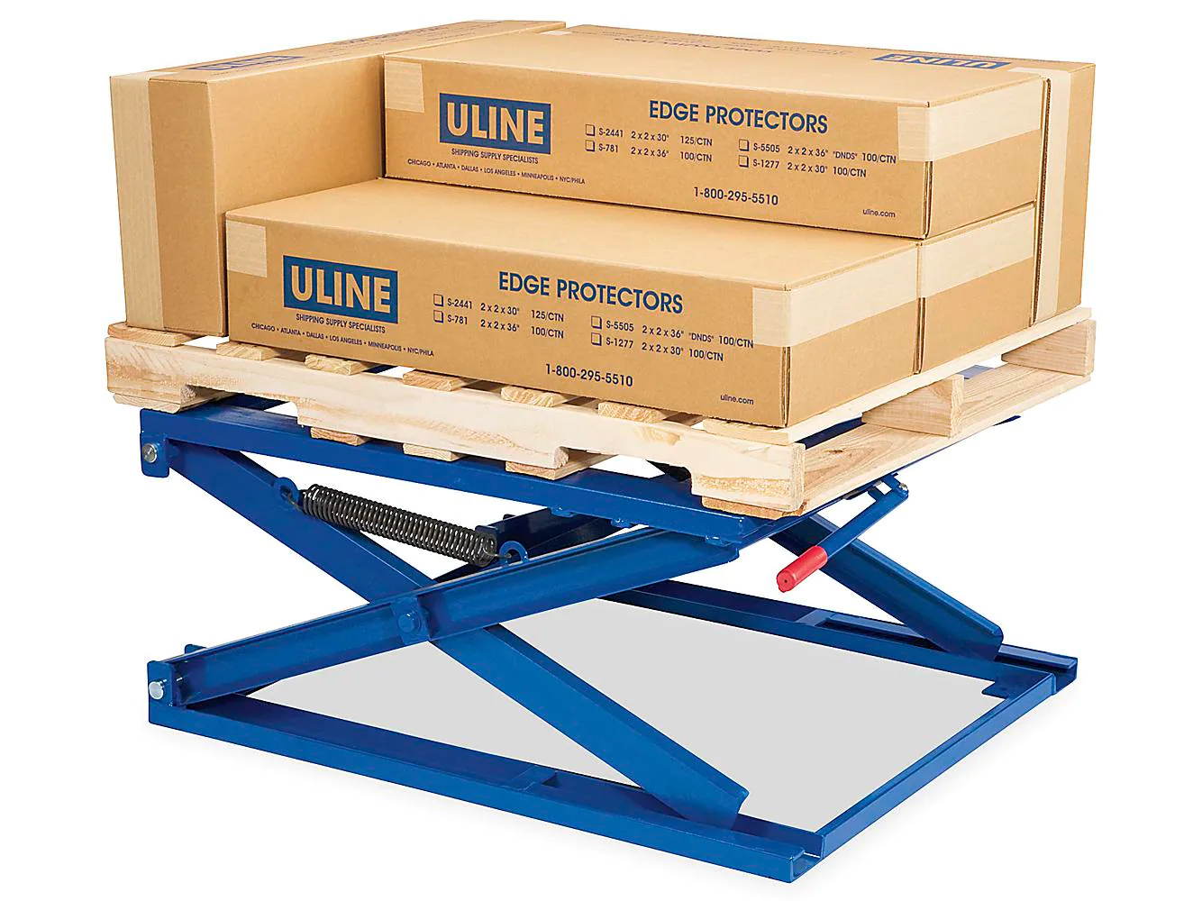 Uline H-2508 Adjustable Pallet Stand Installation Guide