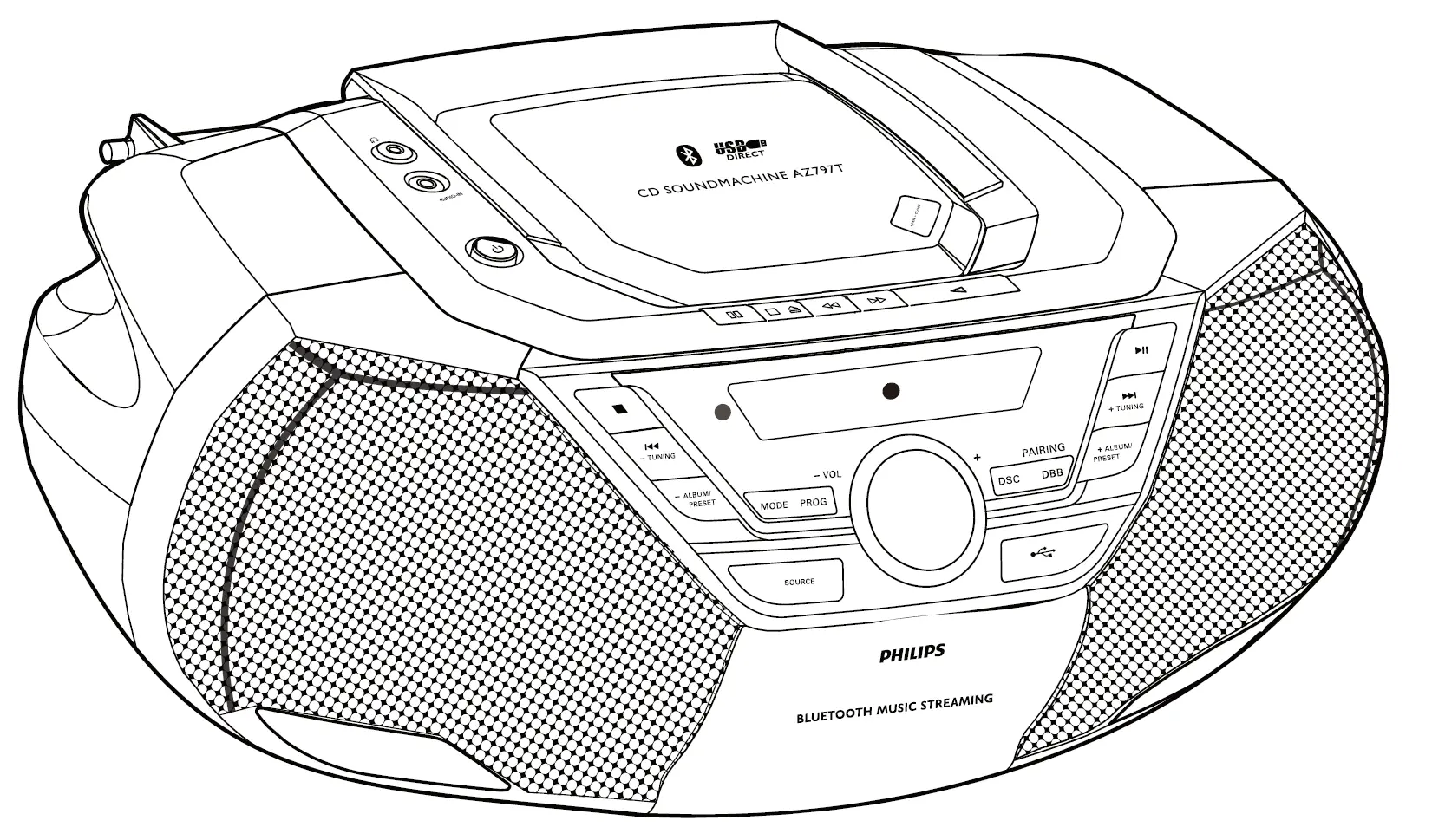AZ797T37 CD Soundmachine